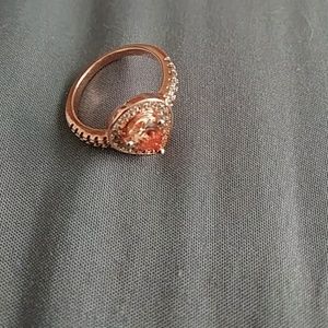 Rose gold ring